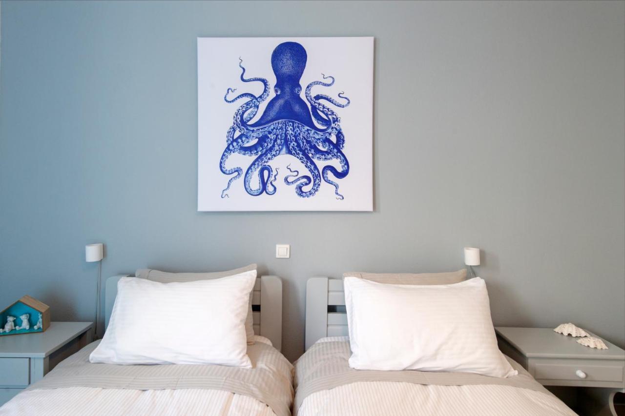 Just Blue With Amazing Sea Views In Piso Livadi Villa Exterior photo