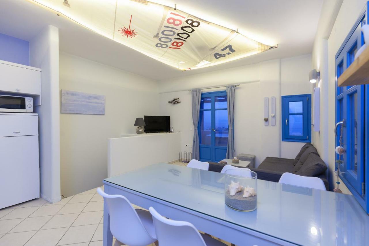 Just Blue With Amazing Sea Views In Piso Livadi Villa Exterior photo