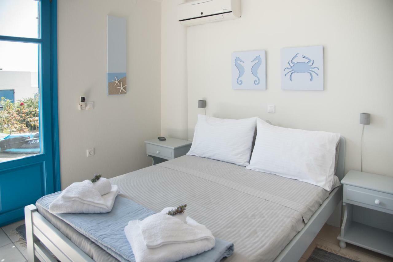Just Blue With Amazing Sea Views In Piso Livadi Villa Exterior photo